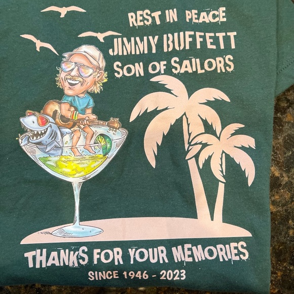 Tops Rip Jimmy Buffett Tshirt Poshmark